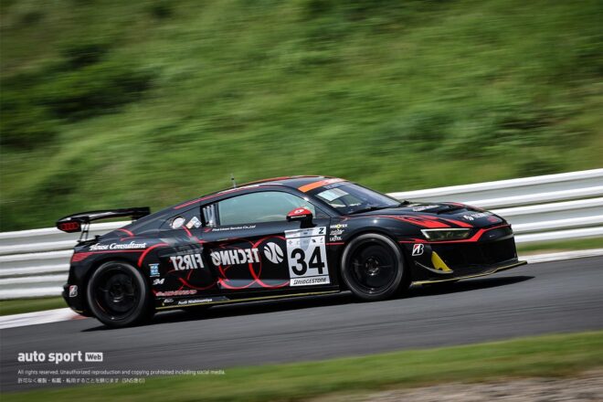 暑さのなかD’station Ferrari 296 GT3がスーパー耐久第5戦オートポリスで今季初の総合ポールを獲得