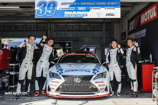 暑さのなかD’station Ferrari 296 GT3がスーパー耐久第5戦オートポリスで今季初の総合ポールを獲得