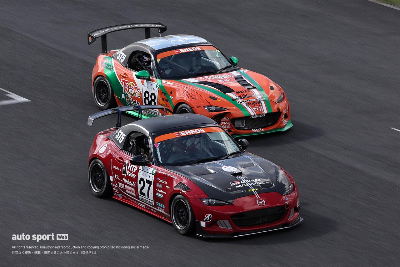 スーパー耐久第5戦オートポリスはトラブル多発のサバイバルに。TKRI松永建設AMG GT3が今季2勝目を飾る
