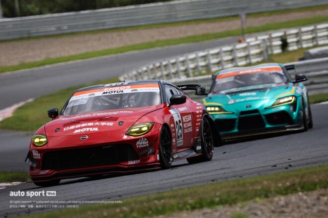 スーパー耐久第5戦オートポリスはトラブル多発のサバイバルに。TKRI松永建設AMG GT3が今季2勝目を飾る