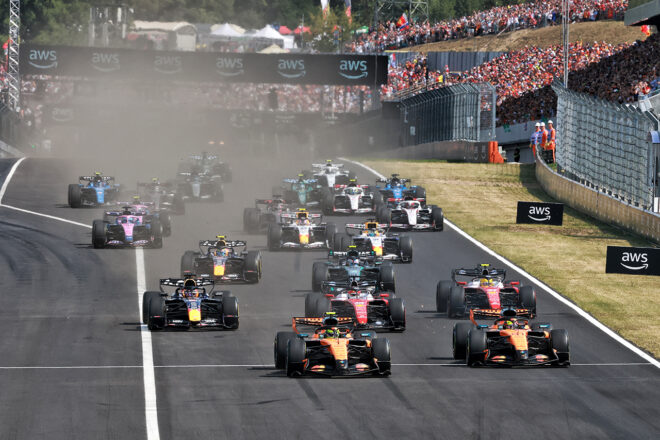 2026年F1第11戦ハンガリーGP　スタート