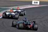 アービッド・リンドブラッド（レーシングブルズ）、リアム・ローソン（レーシングブルズ）、ニコ・ヒュルケンベルグ（アウディ）
