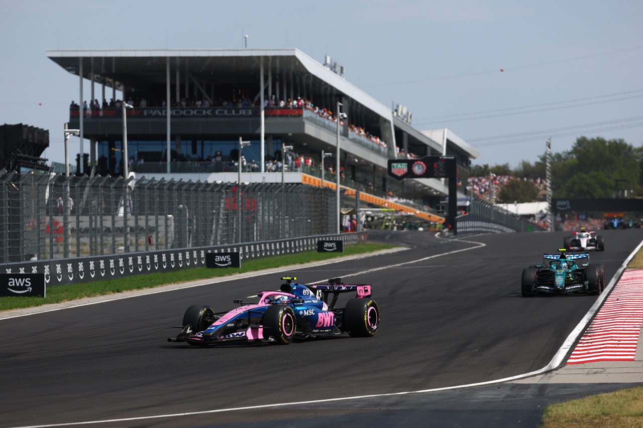 2026年F1第11戦ハンガリーGP　フランコ・コラピント（アルピーヌ）