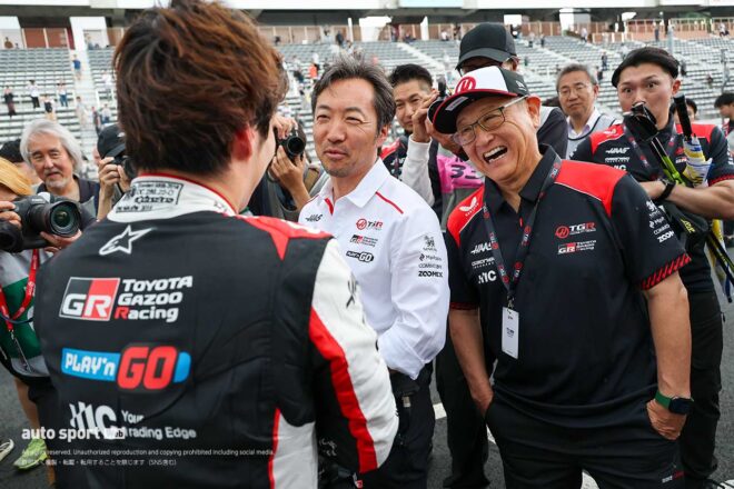 ハースの旧型車テスト／TPCが富士でスタート。午前はF1初乗りの福住仁嶺が1分18秒080をマーク