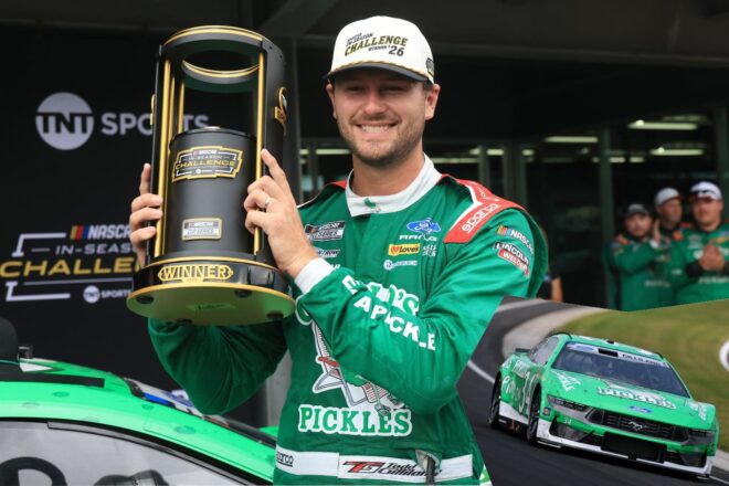 “予期せぬ勝者と予期せぬ億万長者”が誕生。コーリー・ハイムがクラウンジュエルを制覇／NASCAR第22戦