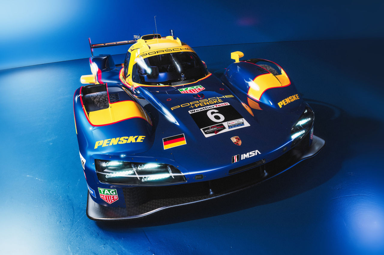 ポルシェ・ペンスキーが栄光のマシンをトリビュート。2台の『963』がロード・アメリカで特別カラーをまとう／IMSA