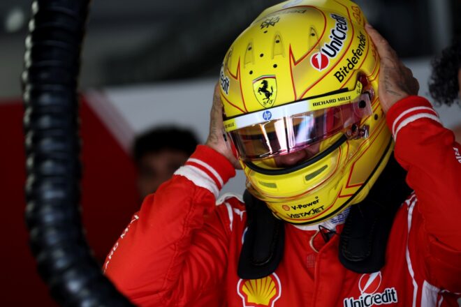 フェラーリのルイス・ハミルトン