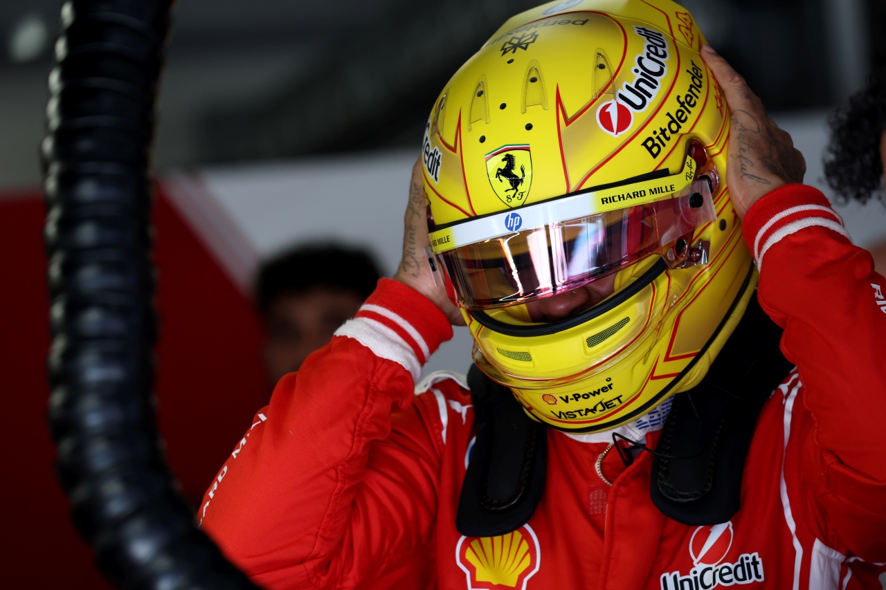 フェラーリのルイス・ハミルトン