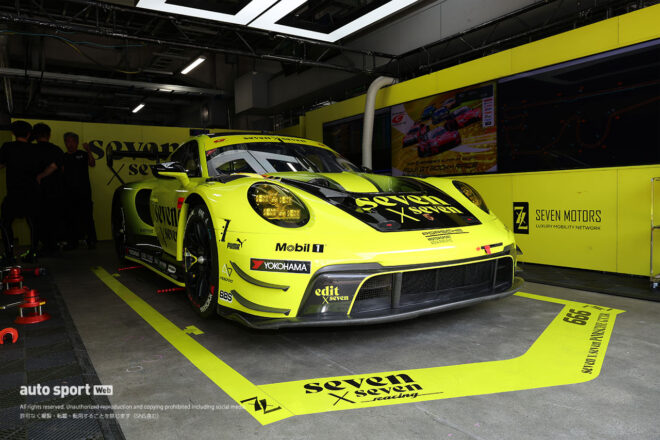 666号車seven x seven PORSCHE GT3R EVO