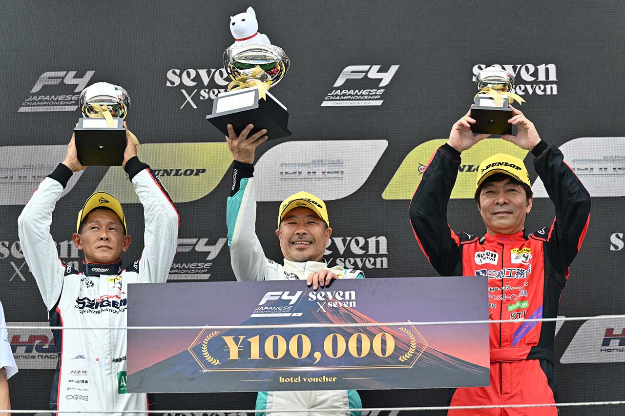 2026年FIA-F4選手権第6戦富士　インディペンデントクラス表彰式