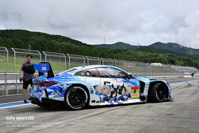 第4戦翌日の富士スピードウェイで2027年に向けたスーパーGTタイヤテストがスタート。14台が走行を重ねる