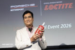 「“接着剤が走っている”ってことじゃない!?」石原良純さんも驚愕、フォーミュラE最前線でポルシェを支える『ロックタイト』とレースの関係
