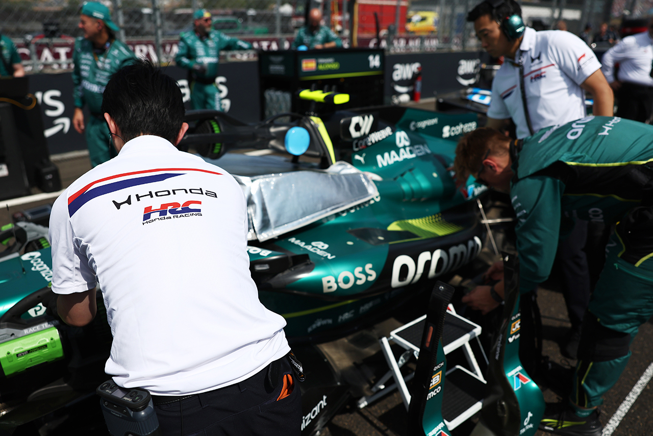 2026年F1第11戦ハンガリーGP　アストンマーティンにパワーユニットを供給するホンダ／HRCスタッフ