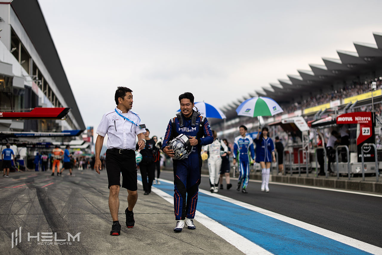 平木玲次（HELM MOTORSPORTS GT-R）