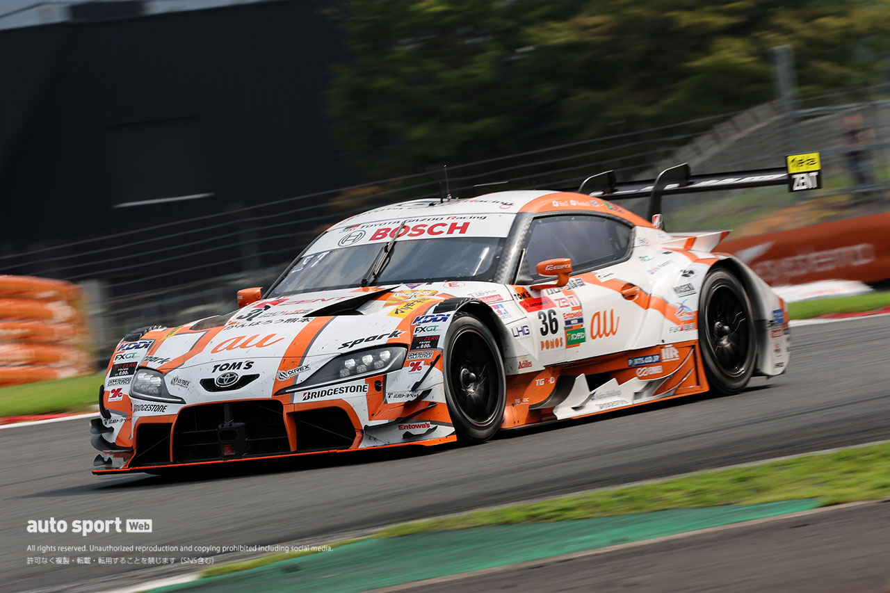 36号車au TOM’S GR Supra