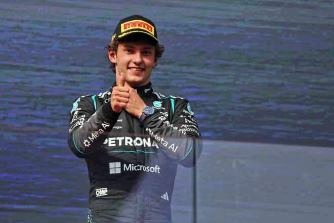 2026年F1第11戦ハンガリーGP　アンドレア・キミ・アントネッリ（メルセデス）