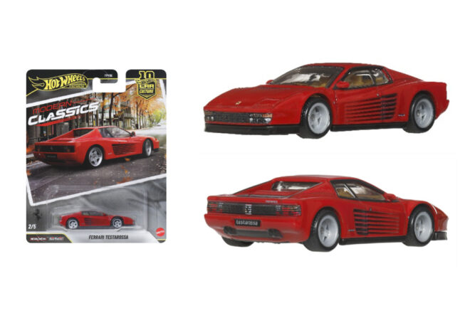 ニスモ270Rやテスタロッサなど、1980～90年代の名車を精巧に再現したホットウィール新作5台が発売
