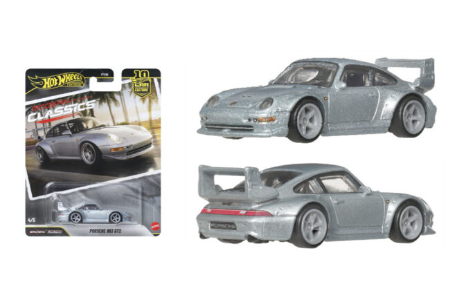 ニスモ270Rやテスタロッサなど、1980～90年代の名車を精巧に再現したホットウィール新作5台が発売