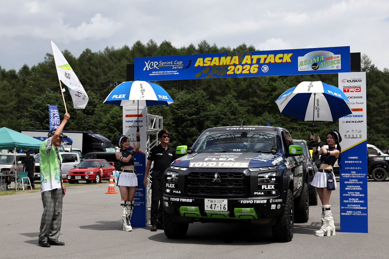 トーヨータイヤのオープンカントリー装着車がXCRスプリントカップ第4戦『浅間アタック』で激しいバトルを展開