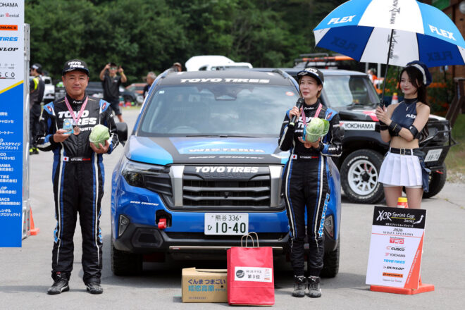 トーヨータイヤのオープンカントリー装着車がXCRスプリントカップ第4戦『浅間アタック』で激しいバトルを展開