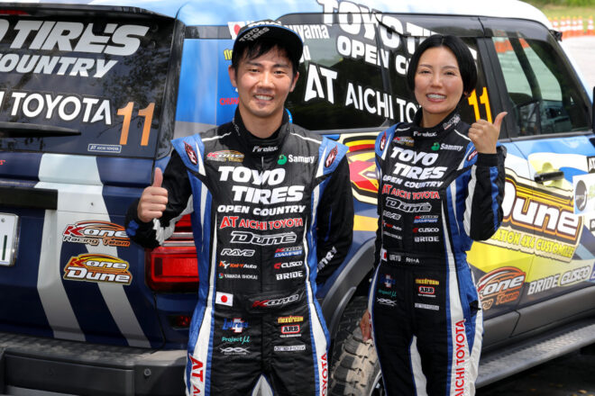 トーヨータイヤのオープンカントリー装着車がXCRスプリントカップ第4戦『浅間アタック』で激しいバトルを展開