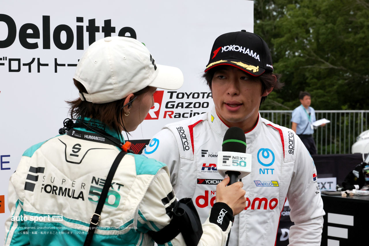 野尻智紀がQ3で逆転、最速連発の太田格之進を退け通算25回目のポールポジション獲得。イゴール・オオムラ・フラガは自己最高3番手に【第8戦SUGO予選レポート】