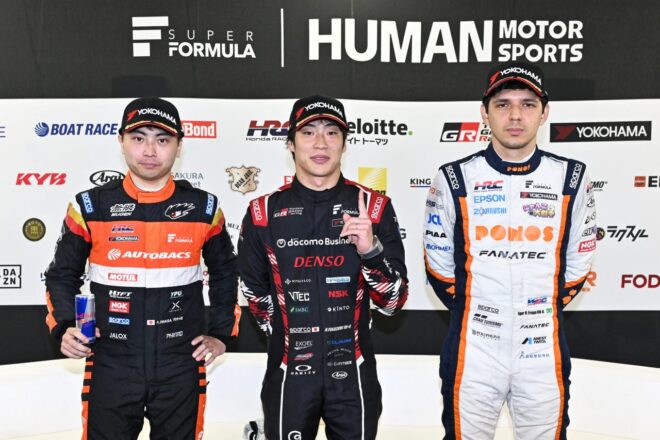 「ありえない」幻の優勝に悔しさにじむフラガ。優勝の福住、2位岩佐もSC運用に困惑【第8戦決勝会見】