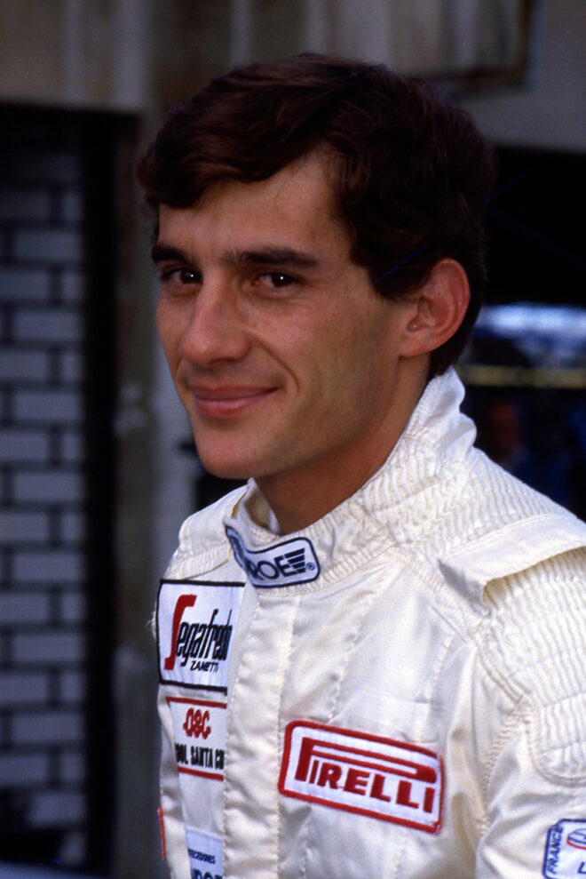 1984年にトールマンからF1デビューを迎えたアイルトン・セナ