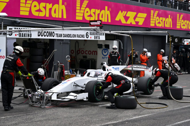 DOCOMO TEAM DANDELION RACING 2026スーパーフォーミュラ第8戦SUGO レースレポート