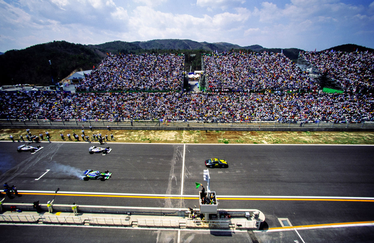 1994年F1パシフィックGP決勝スタート