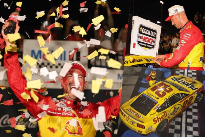 復調ジョーイ・ロガーノが直近4戦で2勝目。終盤“チェイス”に向け残りは2戦に／NASCAR第24戦