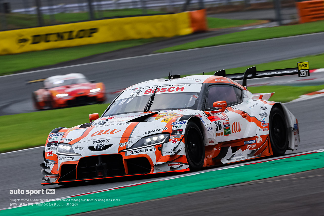 au TOM’S GR Supra（坪井翔／山下健太）