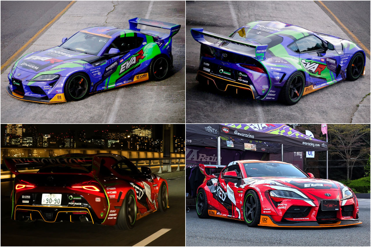 実車のカラーを再現！ エヴァRT初号機＆2号機の『GRスープラ』トミカ、予約受付開始