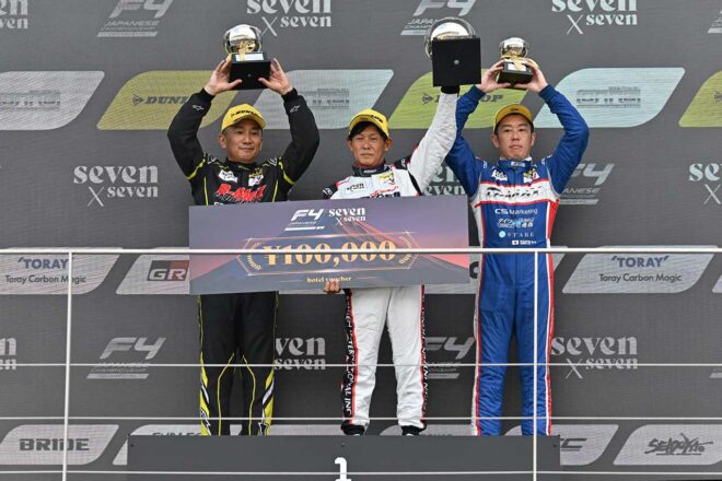 2026年FIA-F4選手権第7戦鈴鹿　インディペンデントクラス表彰式