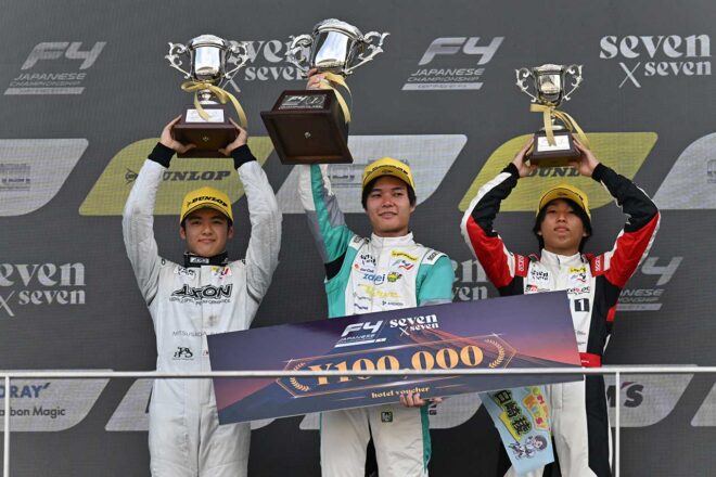 2026年FIA-F4選手権第7戦鈴鹿　チャンピオンクラス表彰式