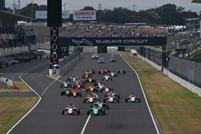 2026年FIA-F4選手権第7戦鈴鹿　チャンピオンクラス決勝スタート