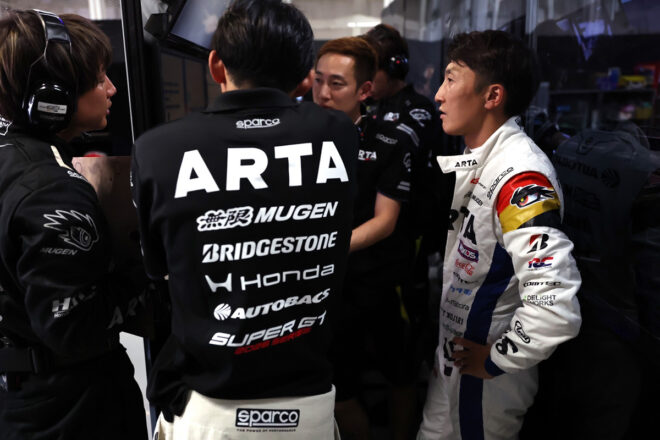 野尻智紀／佐藤蓮組（＃16 ARTA MUGEN HRC PRELUDE-GT）
