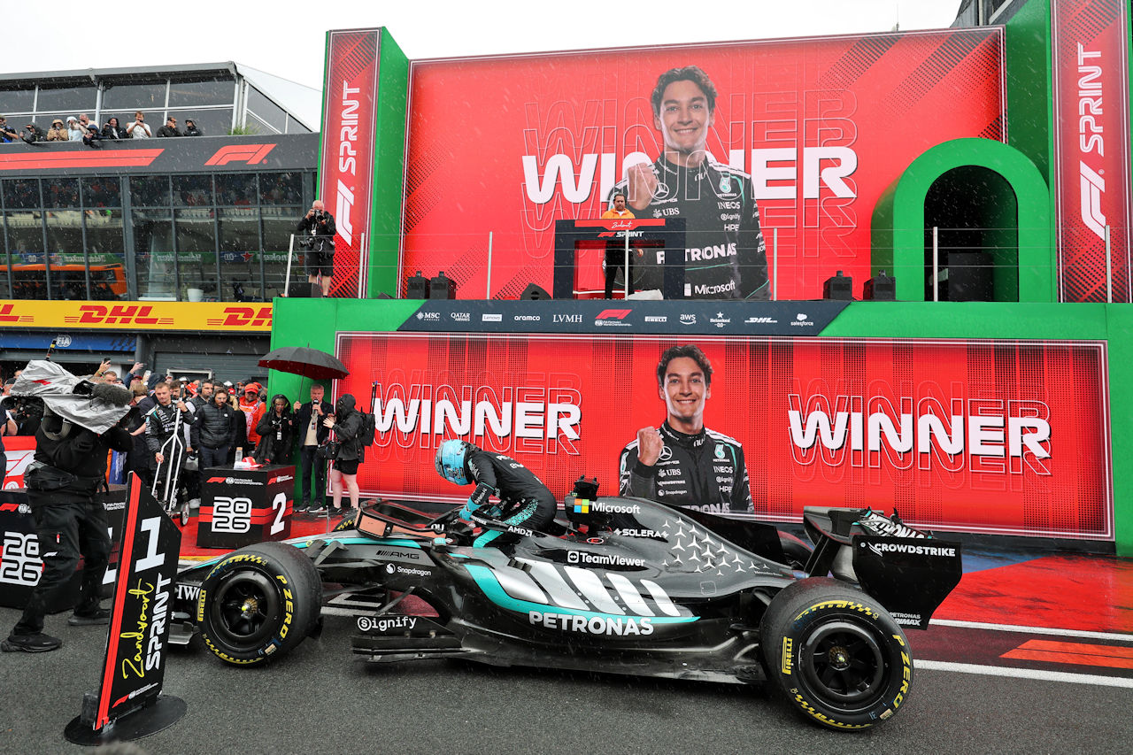 ジョージ・ラッセル（メルセデス）がスプリントで勝利