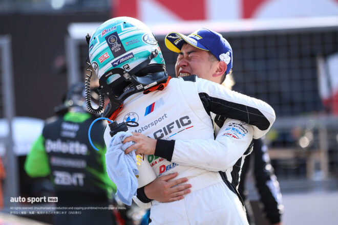 冨林勇佑と藤原優汰（PACIFIC ウマ娘 NAC BMW）