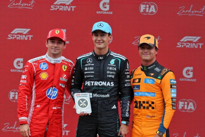 2026年F1第12戦オランダGP　スプリント