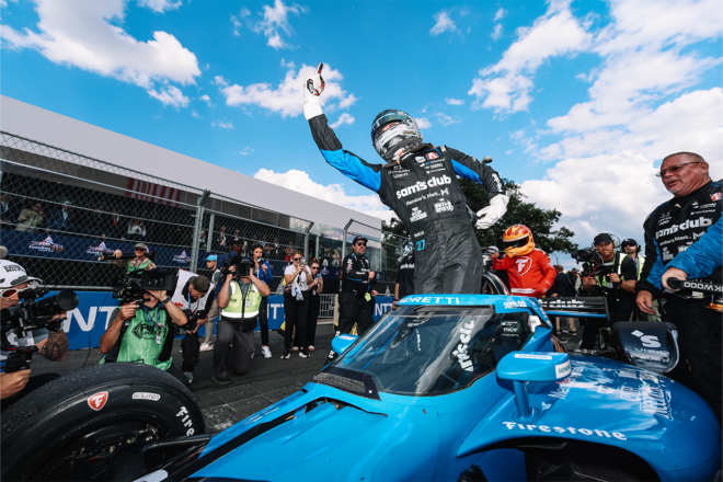 アメリカ建国250周年記念レースでカークウッドが母国に勝利を捧げる。アンドレッティが1.3.4フィニッシュ／インディカー第15戦