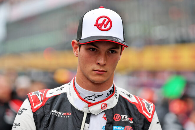 2026年F1第12戦オランダGP　オリバー・ベアマン（ハース）