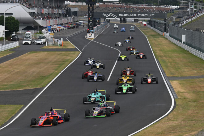2026年FIA-F4選手権第8戦鈴鹿　インディペンデントクラス決勝スタート