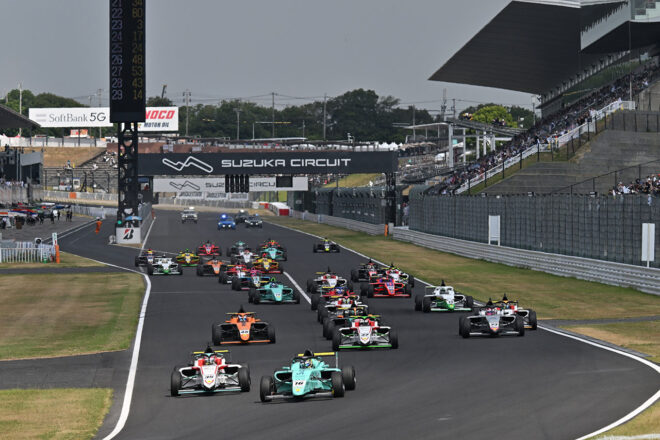 2026年FIA-F4選手権第8戦鈴鹿　チャンピオンクラス決勝スタート