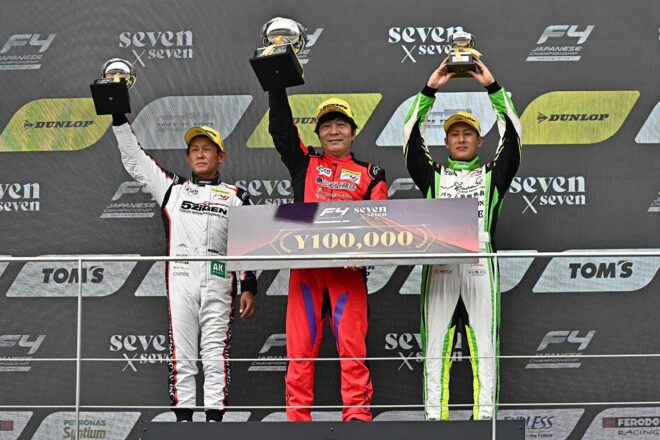 2026年FIA-F4選手権第8戦鈴鹿　インディペンデントクラス表彰式
