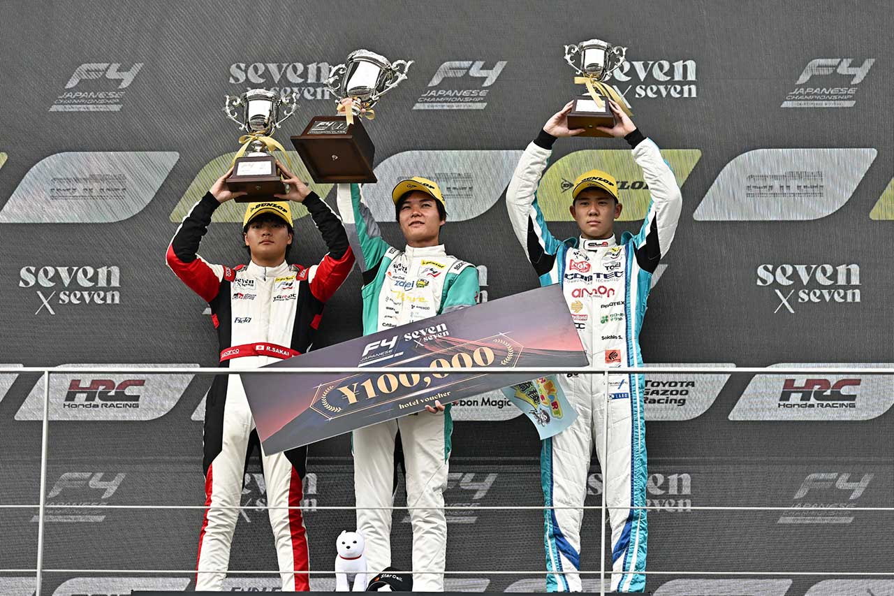 2026年FIA-F4選手権第8戦鈴鹿　チャンピオンクラス表彰式