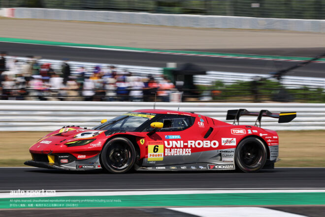 6号車UNI-ROBO BLUEGRASS FERRARI