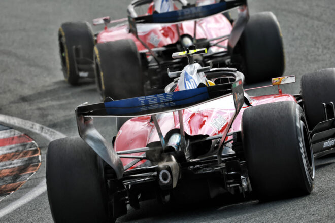 シャルル・ルクレールとルイス・ハミルトン（フェラーリ）