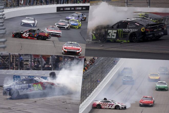 悪天候中断やウエットタイヤ投入の波乱も経て、ライアン・ブレイニーが今季3勝目／NASCAR第25戦