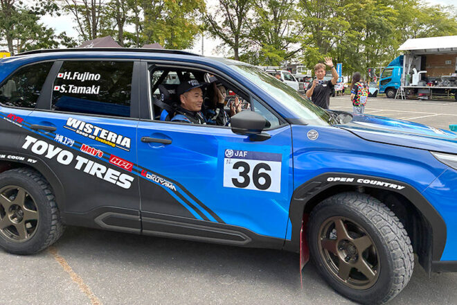 ハイスピード＆スリッパリーなラリー北海道への対応策は見えた！ XCRスプリントカップ第5戦胆振でトーヨータイヤ勢が奮闘